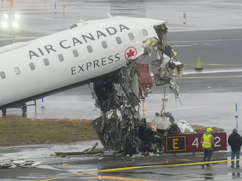 Firefighter whose truck collided with Air Canada jet heard ‘stop, stop, stop’ before deadly crash