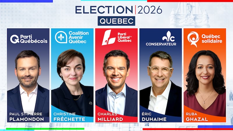Quebec party leaders talk tariffs, sovereignty in TV interviews