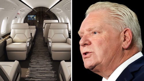 Here’s how much Ontario taxpayers are on the hook for in private jet purchase and sale