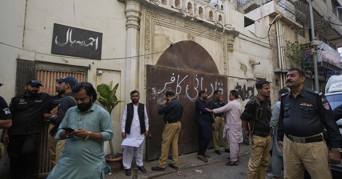 Ahmad Sub R Pakistan news: Ahmadi community says man killed by Islamists