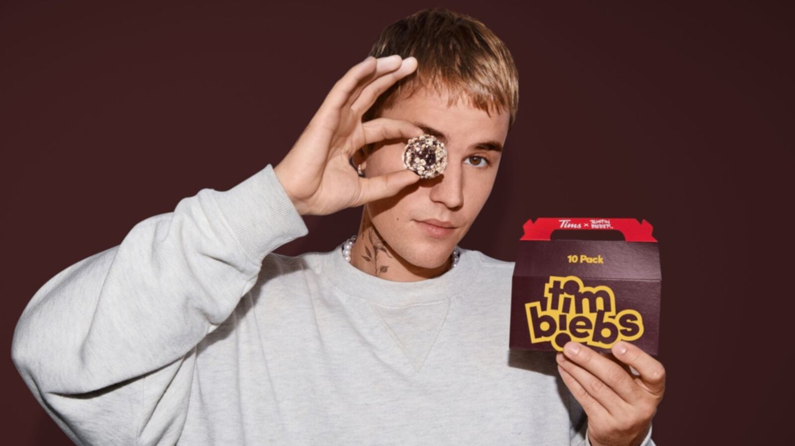 Timbit Drink Tim Hortons teams up with Justin Bieber to launch Timbit flavours ...