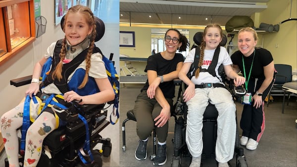 ‘She’s my hero’: 10-year-old girl relearns life after playground fall left her quadriplegic