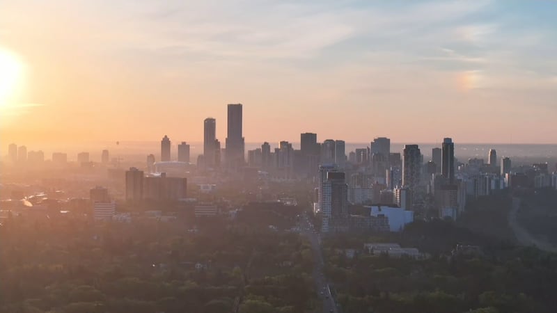 Warming trend in Edmonton begins again