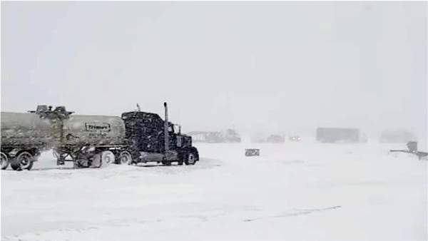 RCMP warn of ‘treacherous’ road conditions as spring snow storm hits Alberta