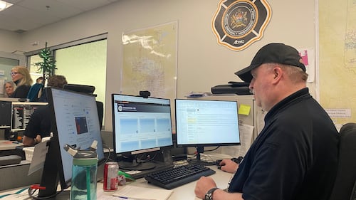 Provincial Emergency Coordination Centre in Edmonton on Mar. 26, 2026. (Miriam Valdes-Carletti/CTV News Edmonton)