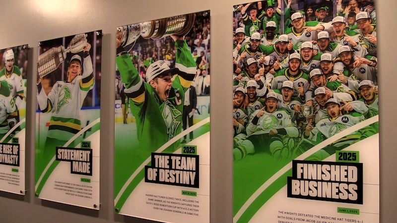 ‘All the amenities’: London Knights unveil professional-style dressing room at Canada Life Place