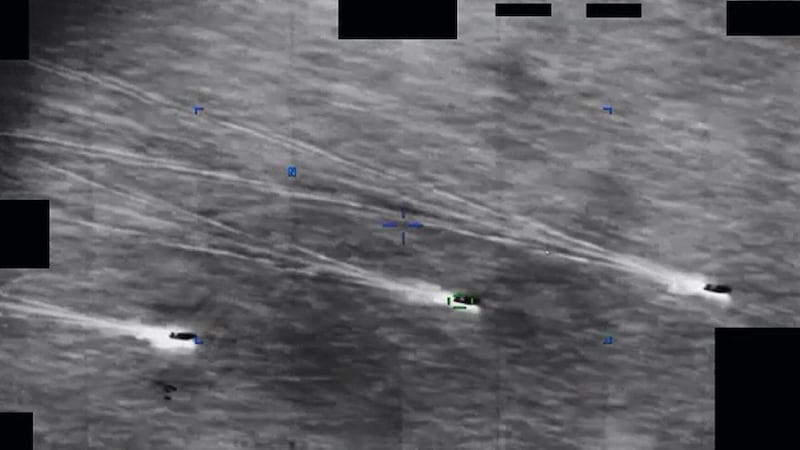 U.S. releases more images of unidentified aerial phenomena. See the pictures here.