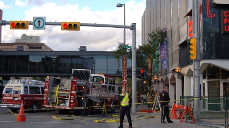 Ca Library Fire Central library suffers fire damage