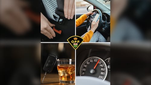 800+ driving charges laid in 1 week in northeastern Ontario