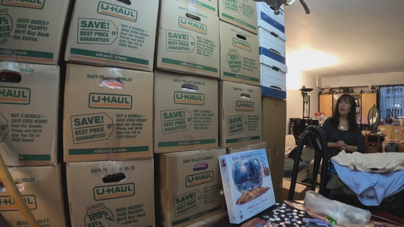 B.C. woman fills home from floor to ceiling with donations