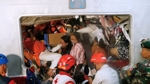 Rescuers recover last victims from Indonesia train wreck that killed 14 and injured dozens