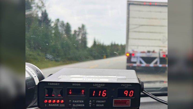 Police charge speeding transport drivers in northwestern Ont.