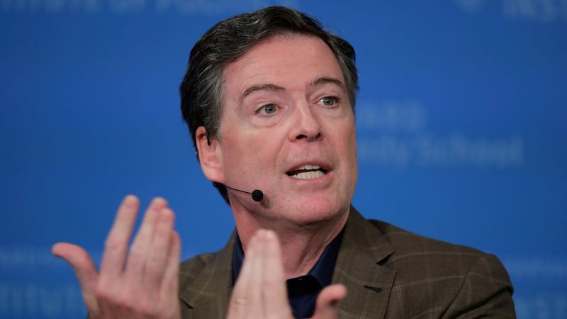 Comey appears in court in Trump threat case that’s likely to pose a challenge for U.S. Justice Department