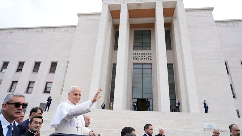 Pope decries the rise of AI-directed warfare, saying it leads to a spiral of annihilation
