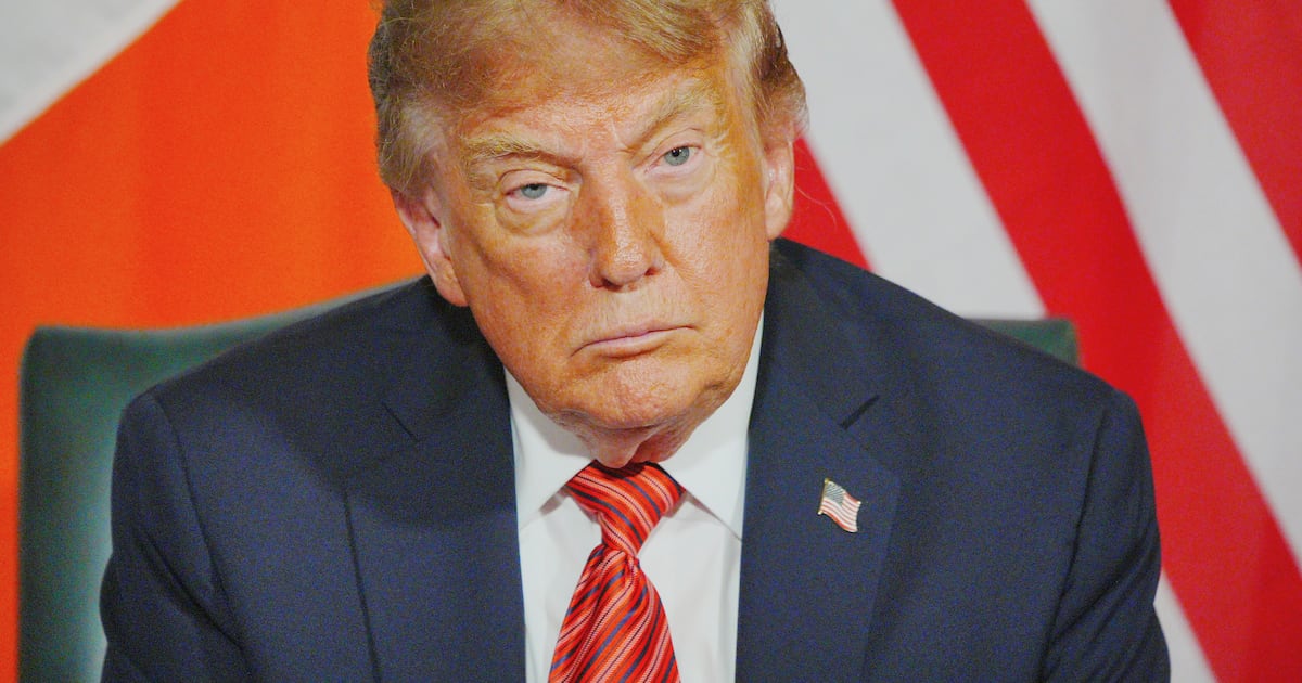 Photo: Ctvnews U.S. President Donald Trump attends a meeting with Irish Prime Minister Micheal Martin at Farmleigh House, Dublin, Saturday