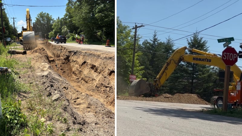 Gas leak shuts down Springwater road