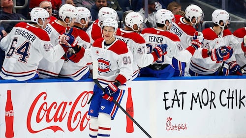 Suzuki reaches 100-point mark, Canadiens eliminate Islanders from playoff contention