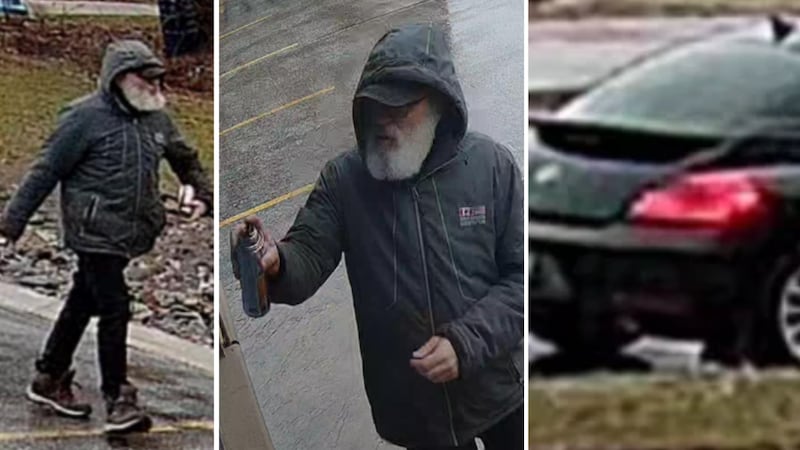 Police seek suspect after religious site vandalized with spray paint in Innisfil