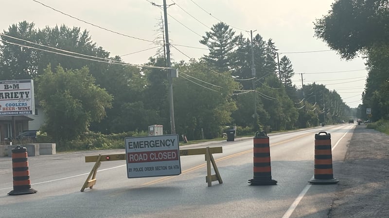 One person transferred to hospital after crash in Angus