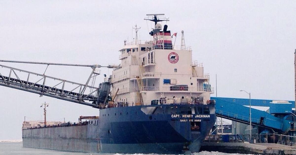 First ship of the season arrives at port in Goderich