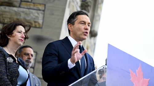 Poilievre says Carney's policies to blame for Canada dipping into recession territory