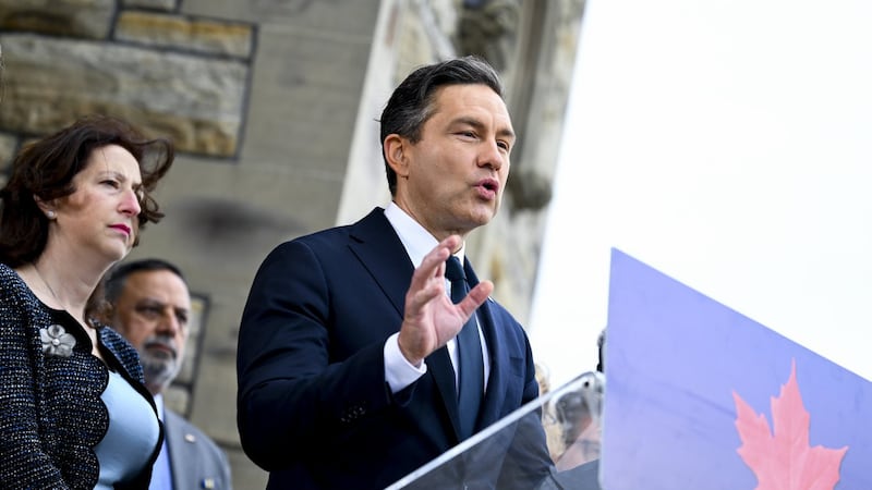 Poilievre says Carney's policies to blame for Canada dipping into recession territory