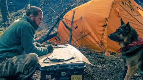 Brad Pitt says working with dog co-star in survivor thriller was ‘really moving’