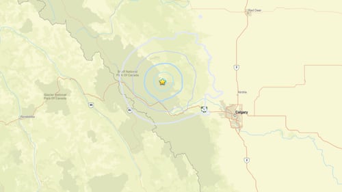 4.0-magnitude earthquake reported northeast of Banff, Alta.