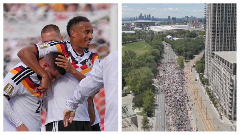 Germany completes World Cup comeback as Toronto crowd goes wild