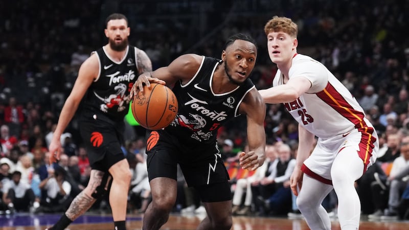 Raptors guard Quickley to miss Game 1 of playoff series vs. Cavaliers