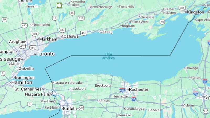 Hydro Ottawa lists Lake Ontario as ‘Lake America’ on outage map