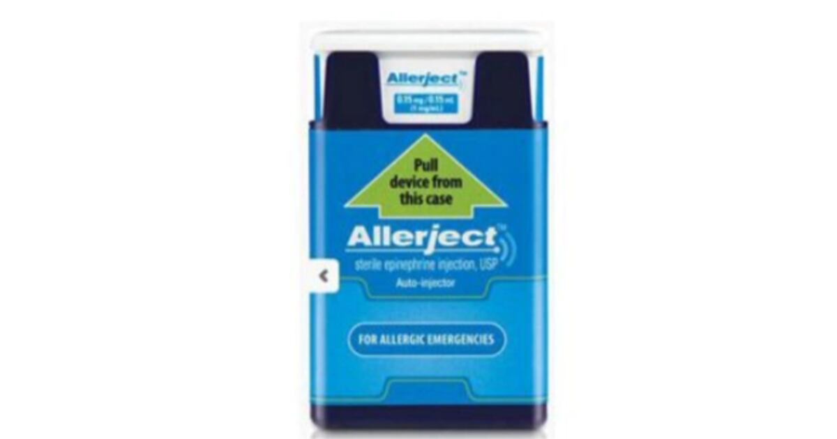 Allerject Health Canada recalling Allerject medication