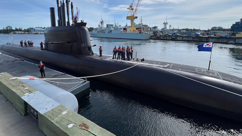 South Korean submarine arrives in B.C. as Canada nears procurement decision