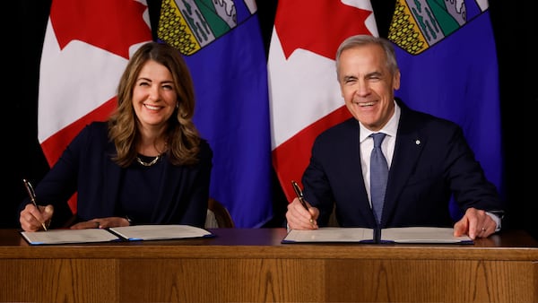 ‘You have to work it out’: Premier Danielle Smith says signing MOU shows that she is pro-federalist