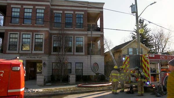 ‘We had lots of saws and fans involved’: London fire crews called to fire in high-price condo on Wortley Village