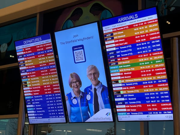 Weather grounds flights and passengers at Halifax airport