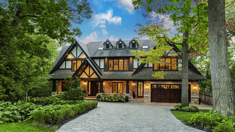 This nearly $14M mansion backs onto the Humber River and features an indoor hockey rink