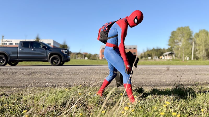 His ‘spidey-senses’ told him the world could use a pick-me-up. So, he puts on the mask and becomes a superhero.