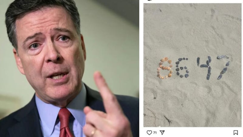 Comey argues ‘86 47’ seashell post wasn’t a ‘true threat’ and asks judge to drop case