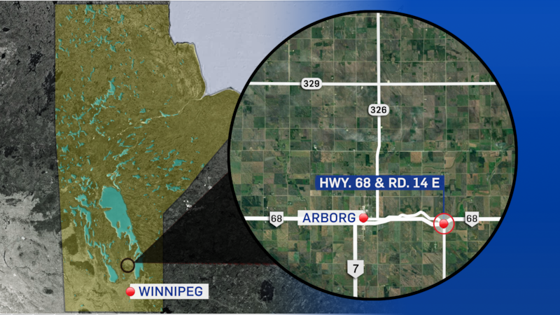 Two dead following Highway 68 crash: Manitoba RCMP