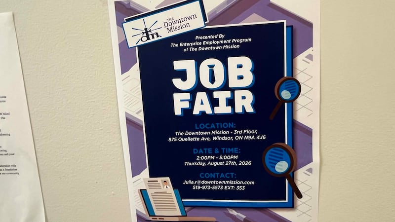 Downtown Mission hosts first job fair to connect Windsor job seekers with employers