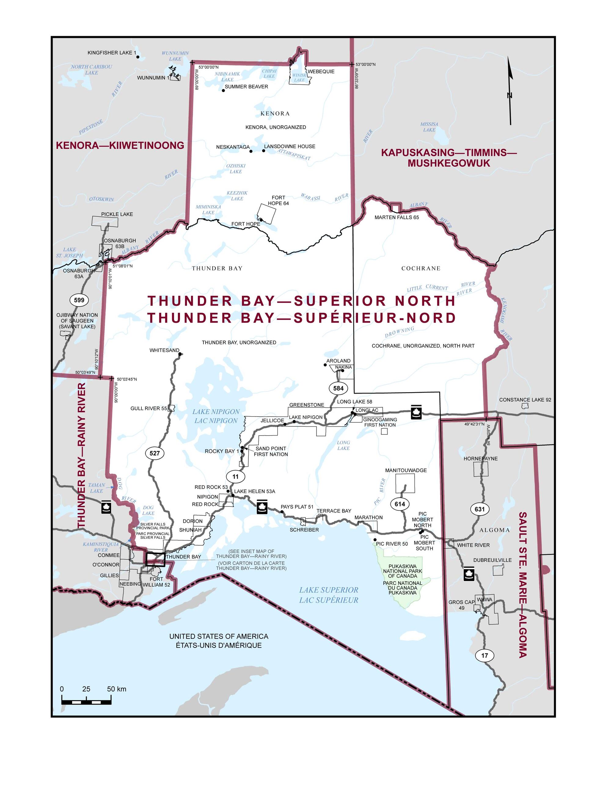 Northern Ontario federal electoral maps – CTVNews