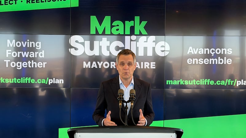 Sutcliffe unveils re-election platform, promises to ‘leave Ottawa better for the next generation’