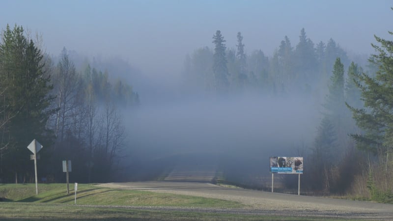 Wildfire northwest of Edmonton being held, evacuation order still in effect