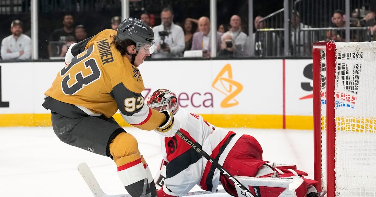 Mitch Marner highlights Vegas' 4-goal, 2nd period with natural hat trick