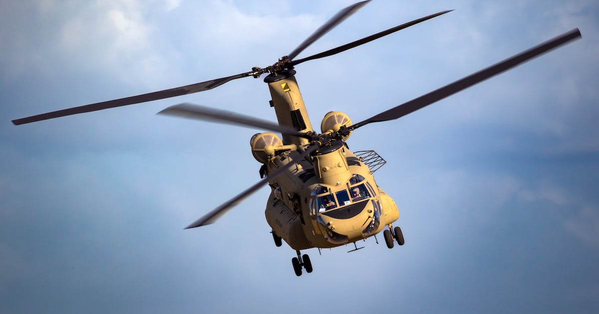 Helicopter flypast Sunday supporting all-star game in Chatham