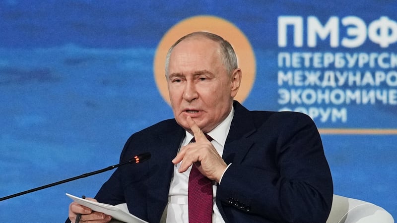 Putin rejects Zelenskyy's offer to meet, saying he sees 'no point' in it
