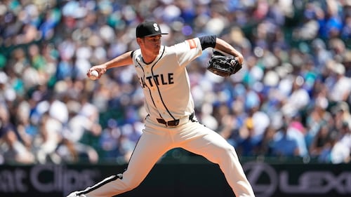 Hancock, Mariners blank Blue Jays 4-0; Garver hits two-run homer
