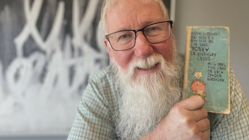 Family sends the same birthday card back and forth for more than 54 years