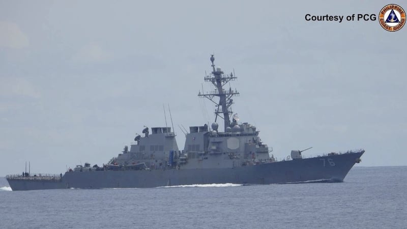 U.S. Navy warship lost power and propulsion for hours, defence official says
